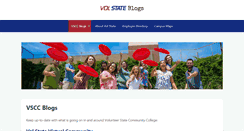 Desktop Screenshot of blogs.volstate.edu